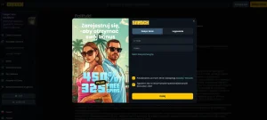 Formularz rejestracyjny Snatch Casino bez danych użytkownika